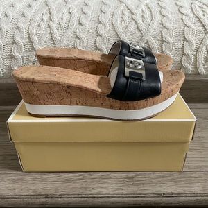 Micheal Kors Warren platform slides